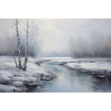 Winter Tree Painting Art